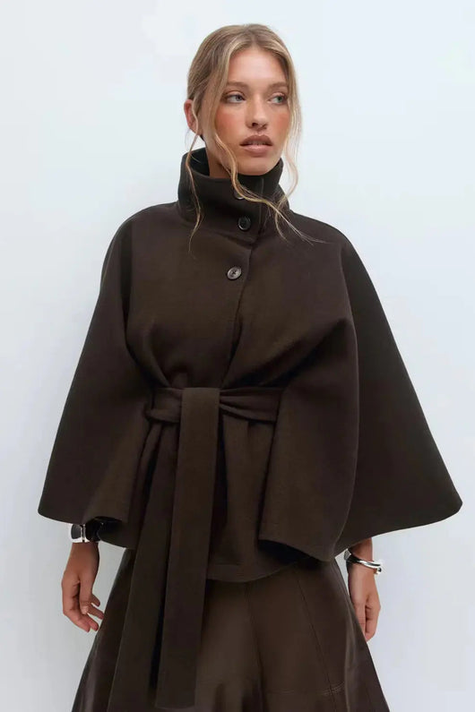 Effini Belt Cape Jacket EFFINI