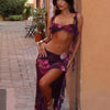Floral Print Two-piece Set
